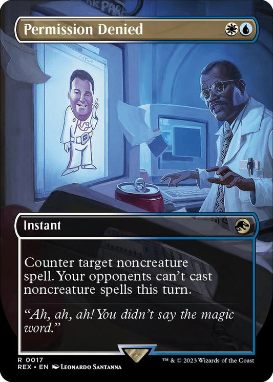 Permission Denied (Borderless) [Universes Beyond: Jurassic World Collection - 17]