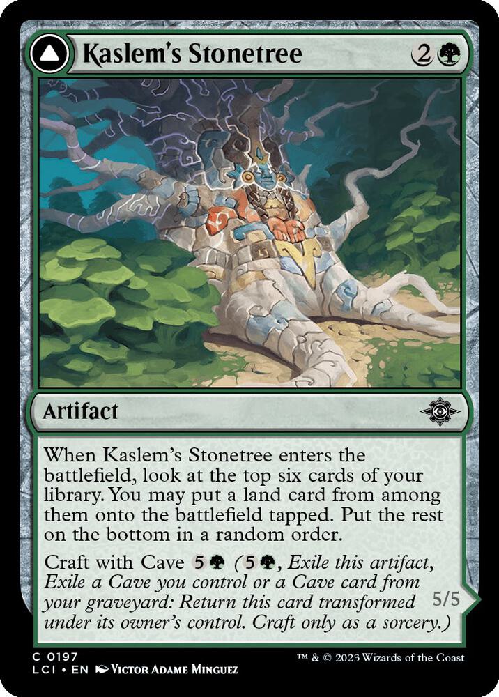 Kaslem's Stonetree [The Lost Caverns of Ixalan - 197]