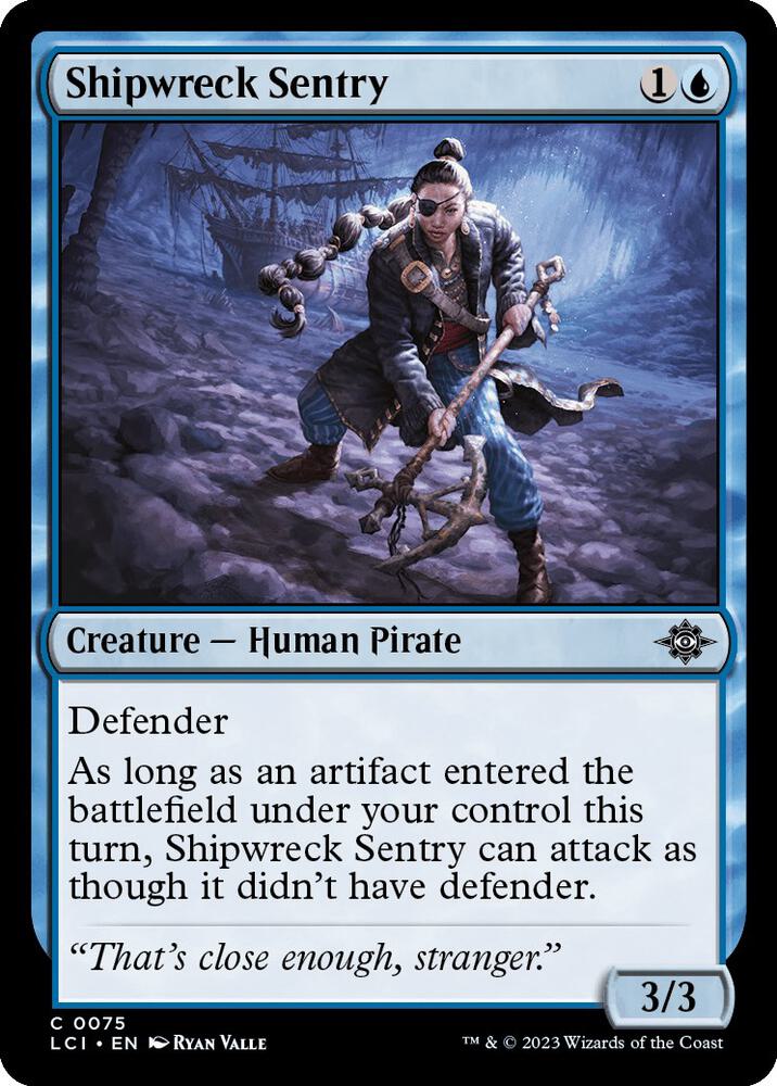 Shipwreck Sentry [The Lost Caverns of Ixalan - 75]