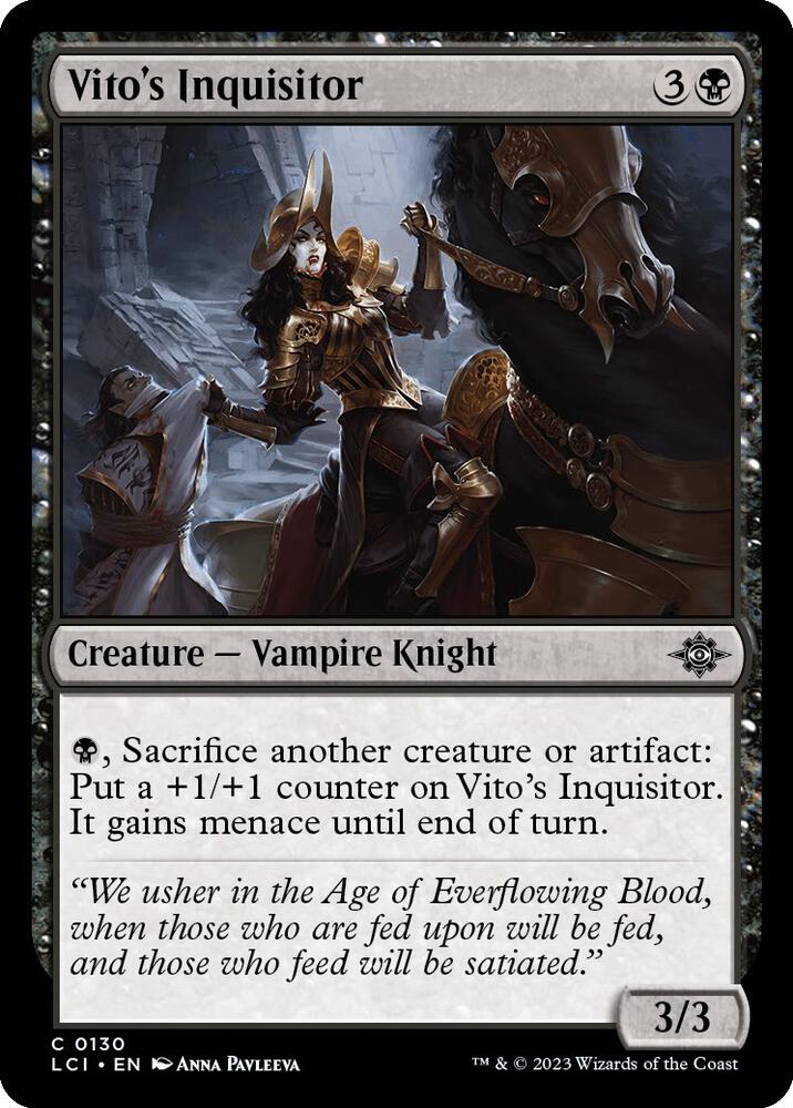 Vito's Inquisitor [The Lost Caverns of Ixalan - 130]
