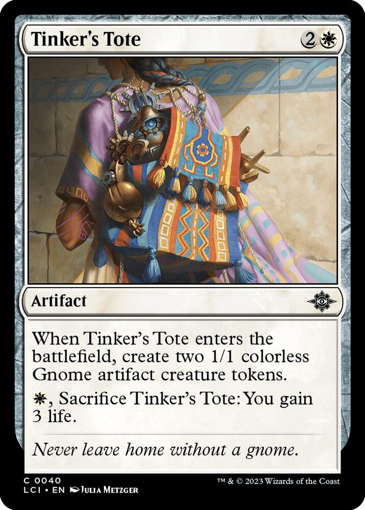 Tinker's Tote [The Lost Caverns of Ixalan - 40]