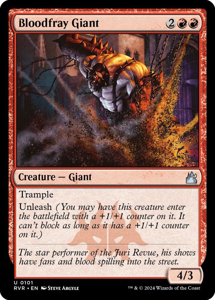 Bloodfray Giant [Ravnica Remastered - 101]