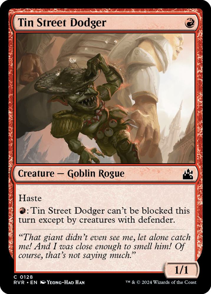 Tin Street Dodger [Ravnica Remastered - 128]
