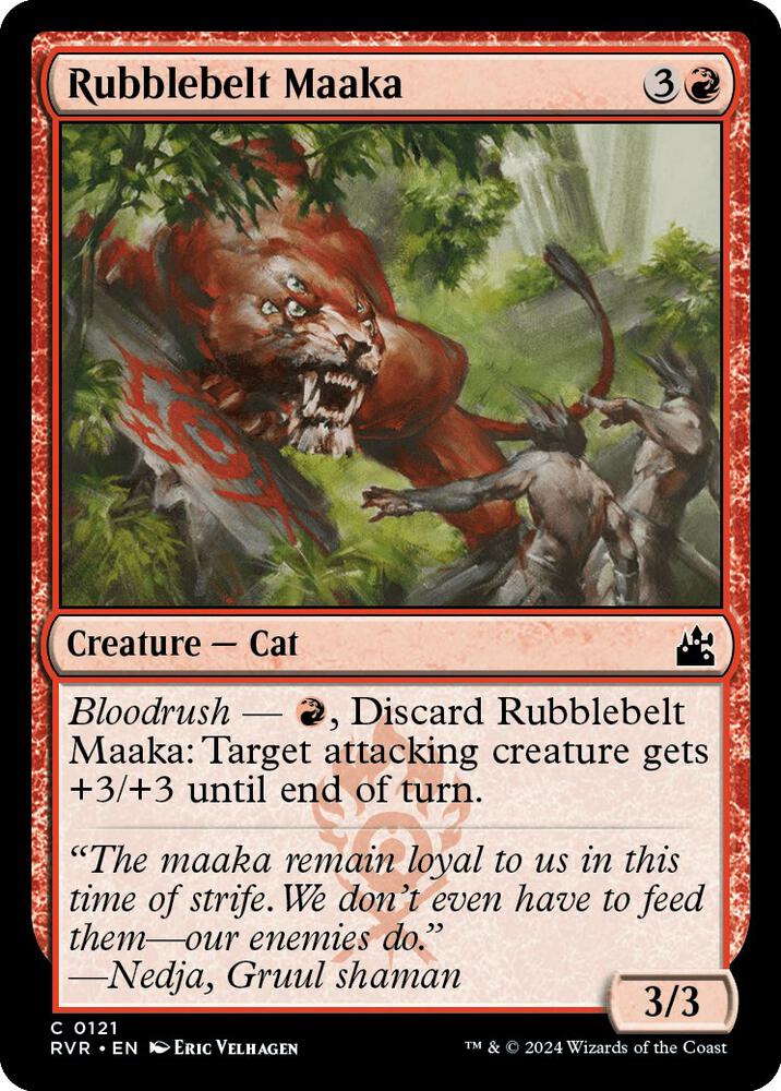 Rubblebelt Maaka [Ravnica Remastered - 121]