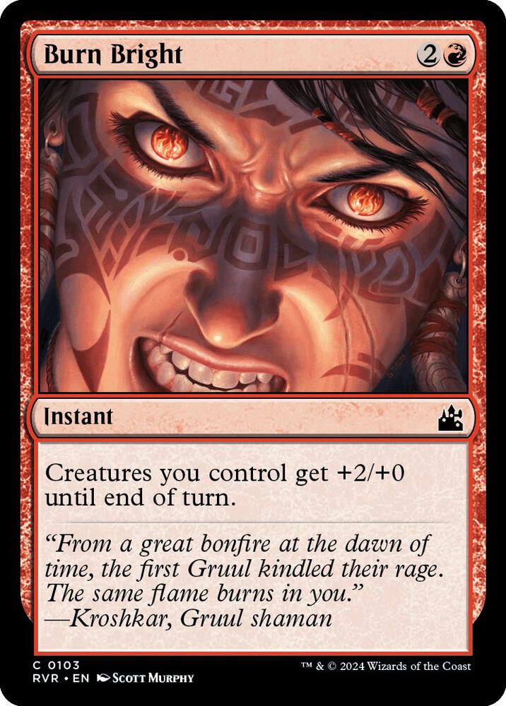 Burn Bright [Ravnica Remastered - 103]