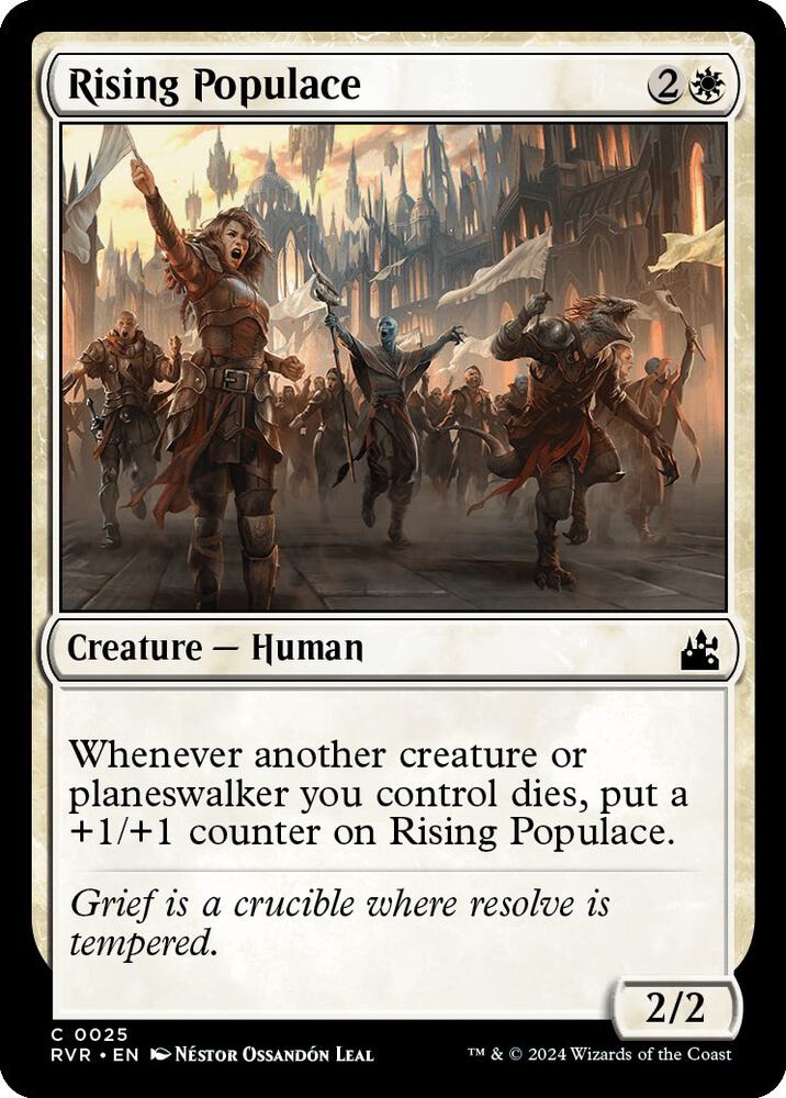 Rising Populace [Ravnica Remastered - 25]