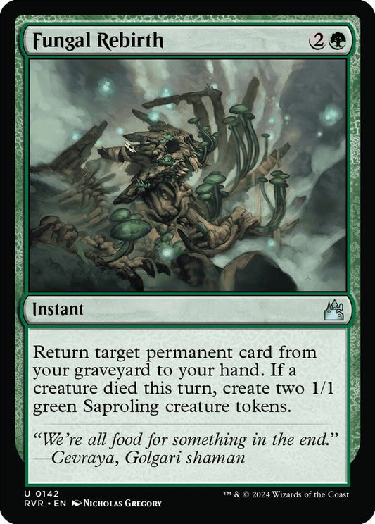 Fungal Rebirth [Ravnica Remastered - 142]