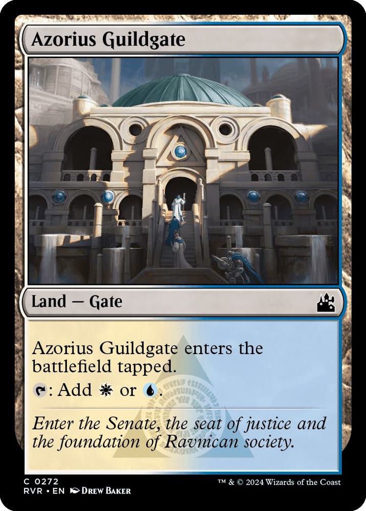 Azorius Guildgate [Ravnica Remastered - 272]