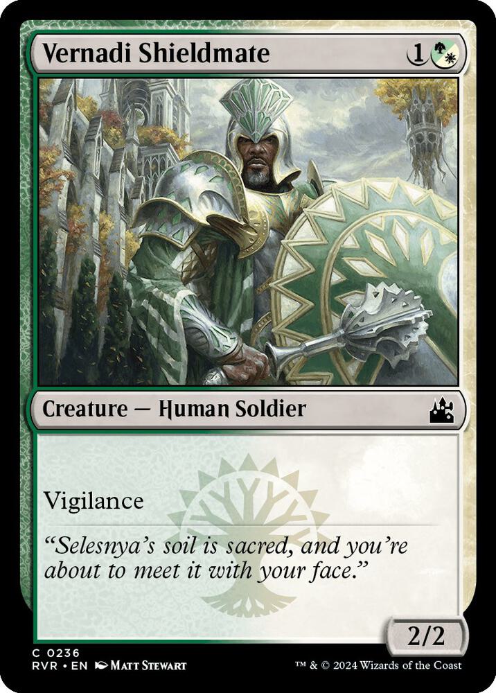 Vernadi Shieldmate [Ravnica Remastered - 236]