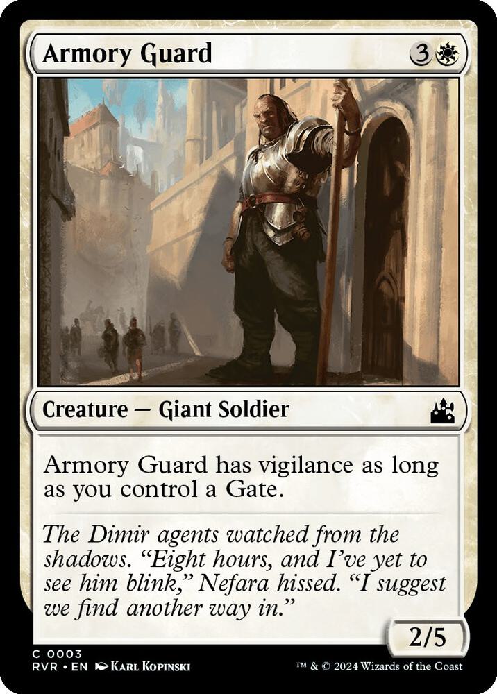 Armory Guard [Ravnica Remastered - 3]