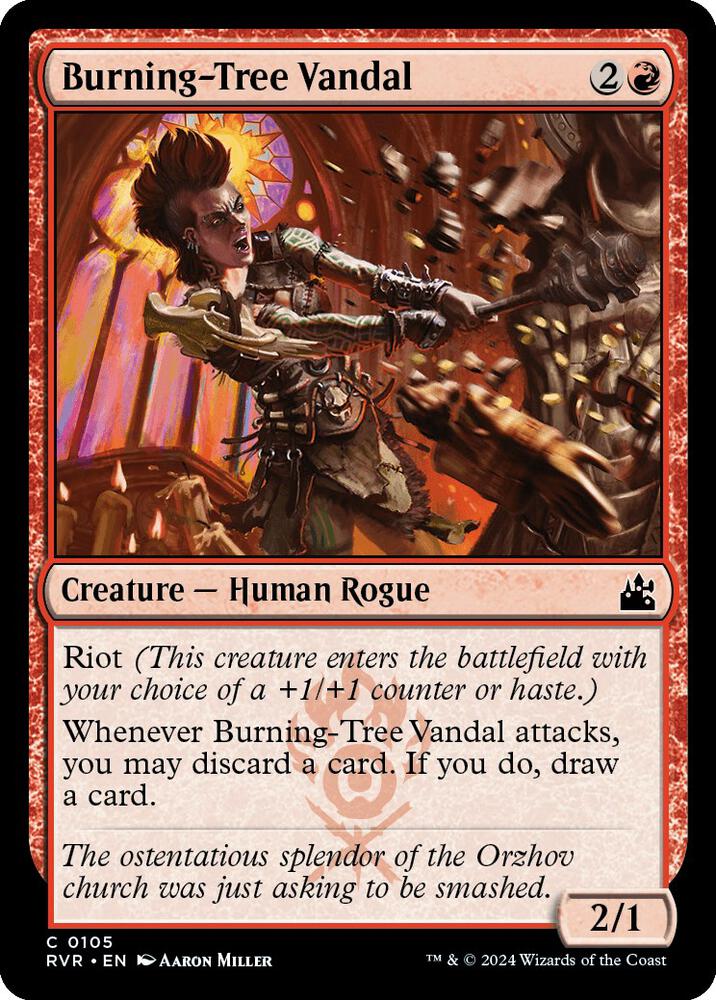 Burning-Tree Vandal [Ravnica Remastered - 105]