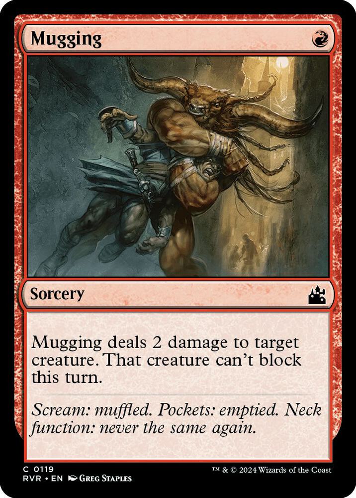 Mugging [Ravnica Remastered - 119]