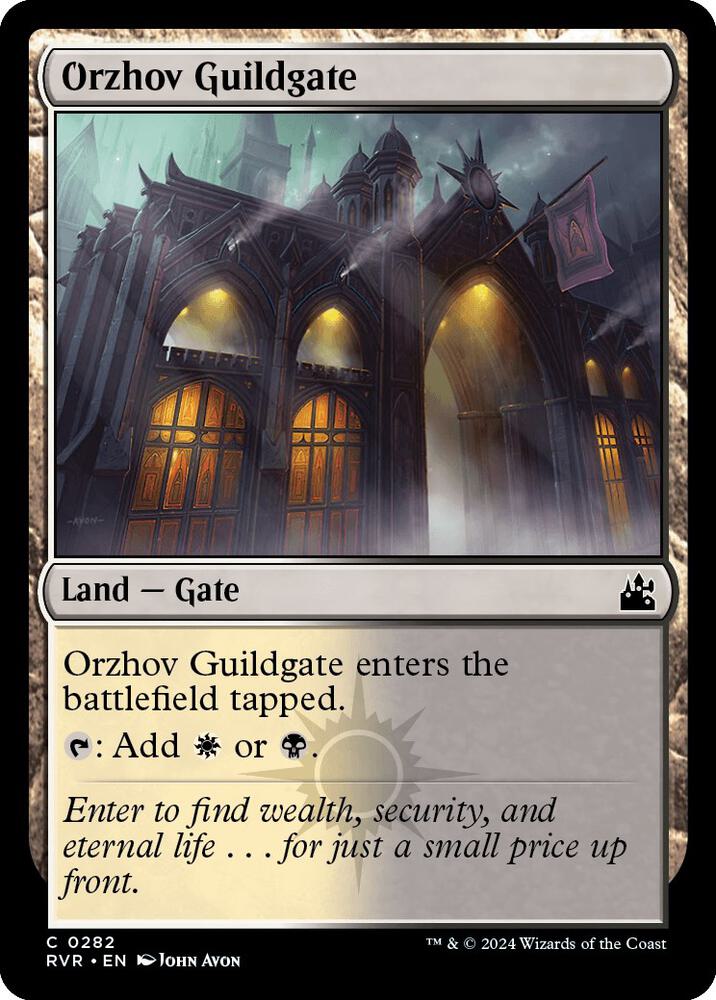 Orzhov Guildgate [Ravnica Remastered - 282]