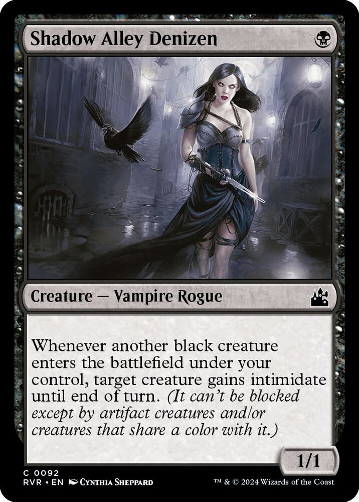 Shadow Alley Denizen [Ravnica Remastered - 92]