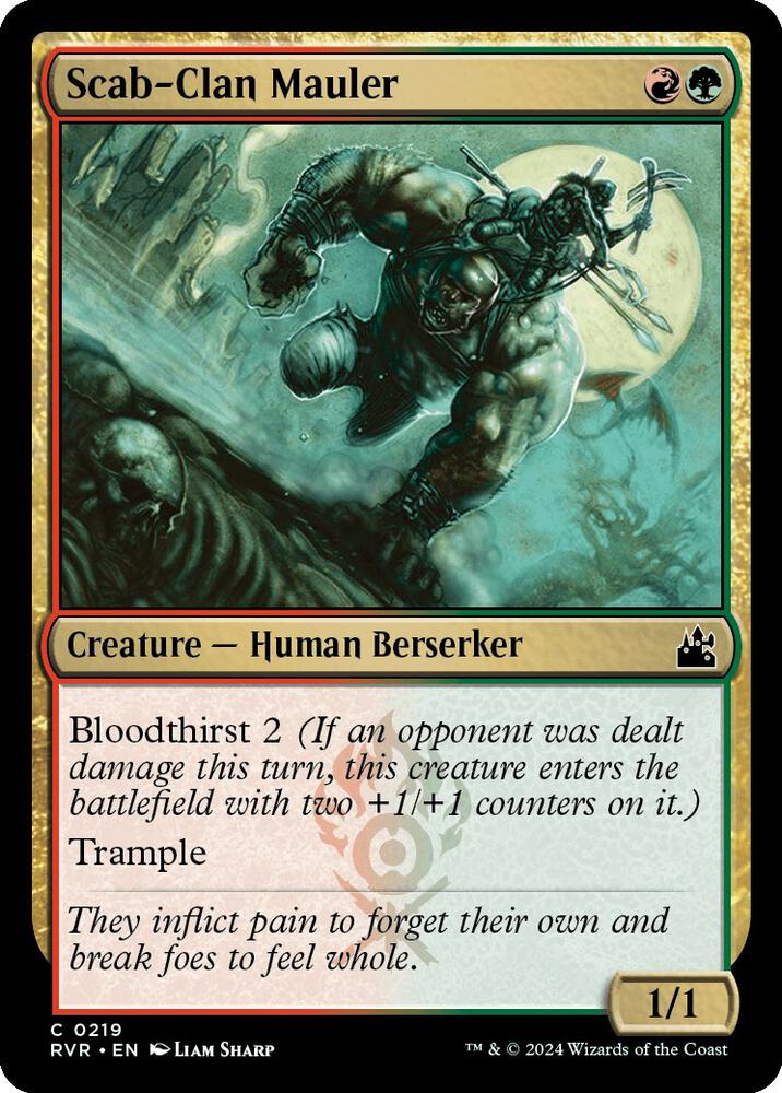 Scab-Clan Mauler [Ravnica Remastered - 219]