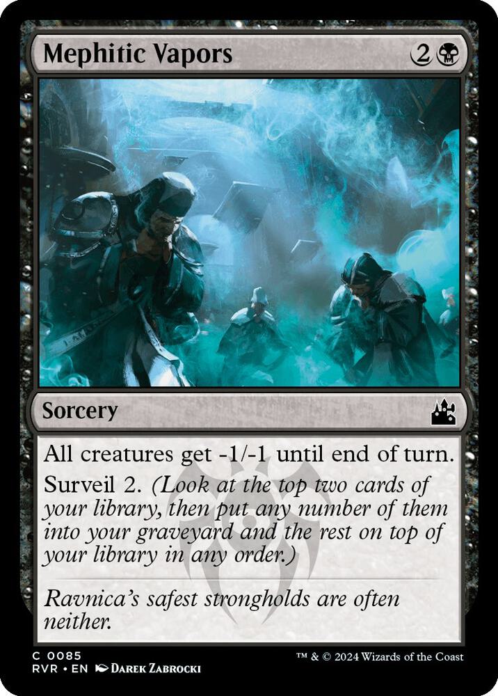 Mephitic Vapors [Ravnica Remastered - 85]