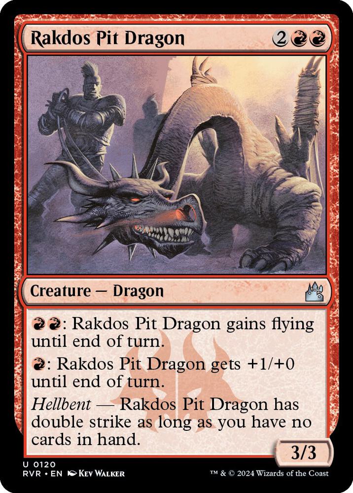 Rakdos Pit Dragon [Ravnica Remastered - 120]