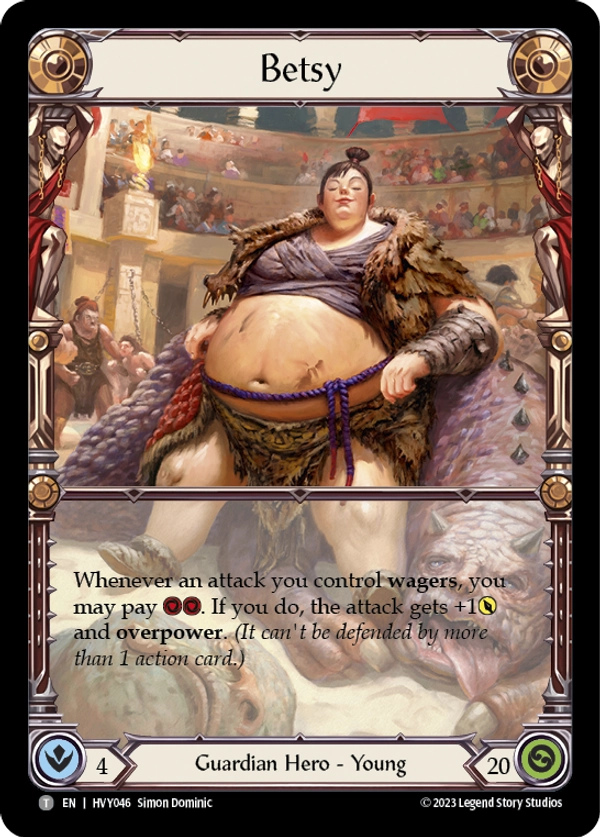 Heavy Hitters Blitz Deck - Betsy