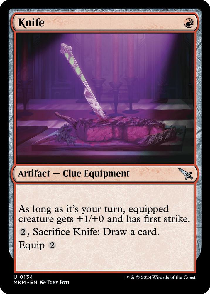 Knife [Murders at Karlov Manor - 134]
