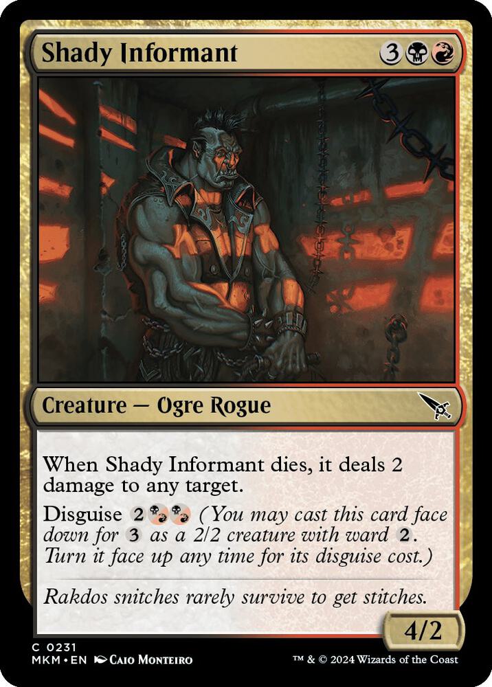 Shady Informant [Murders at Karlov Manor - 231]