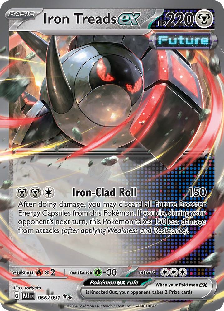 Iron Treads ex [SV: Paldean Fates - 066/091]