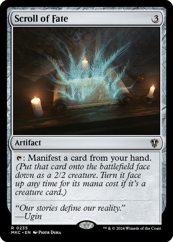 Scroll of Fate [Commander: Murders at Karlov Manor - 235]