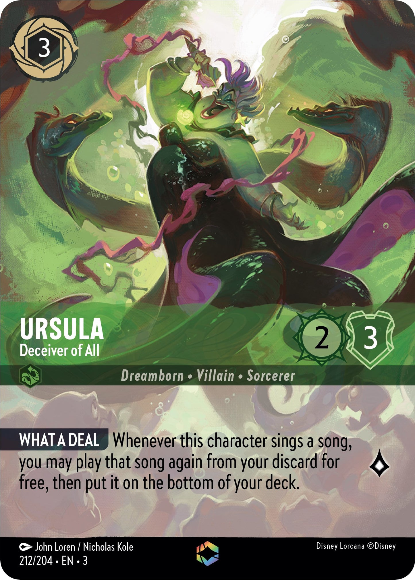 Ursula - Deceiver of All (Enchanted)