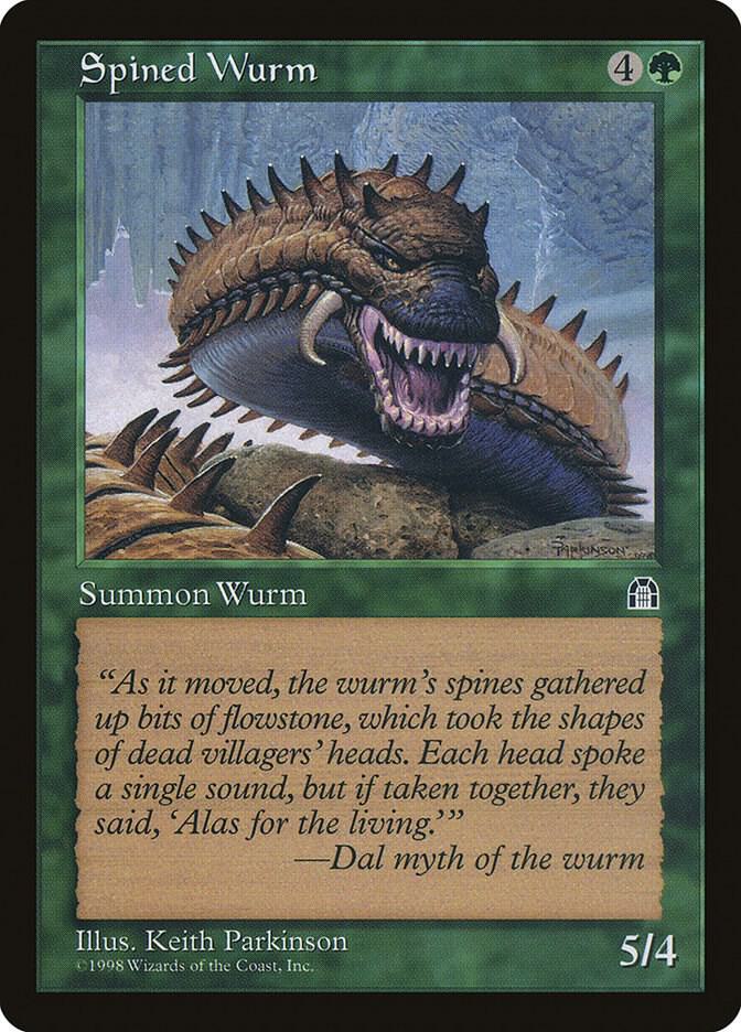 Spined Wurm [Stronghold - 121]