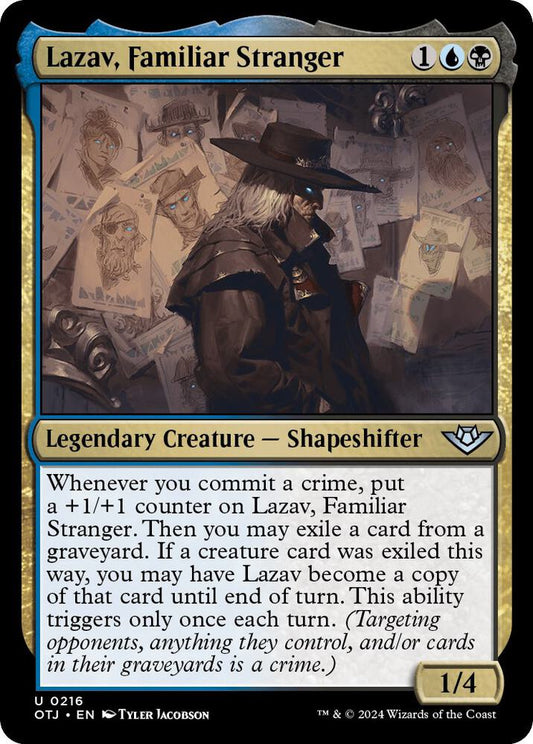 Lazav, Familiar Stranger [Outlaws of Thunder Junction - 216]