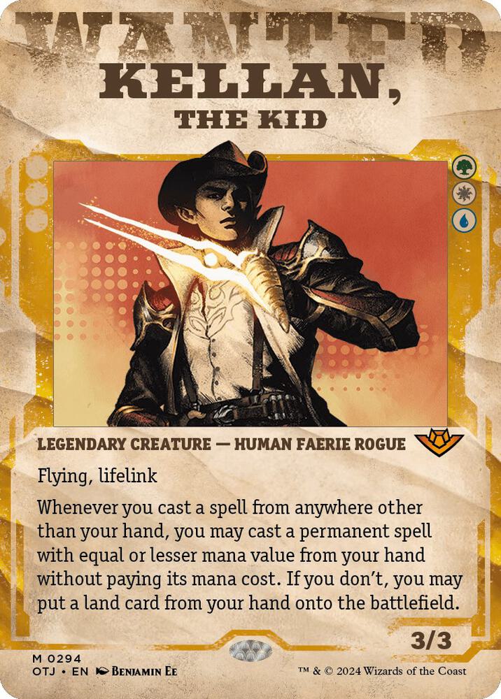 Kellan, the Kid (Showcase) [Outlaws of Thunder Junction - 294]