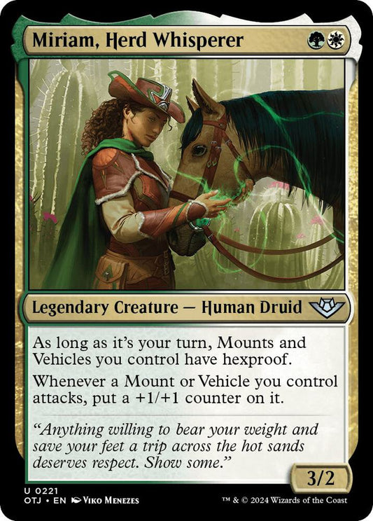 Miriam, Herd Whisperer [Outlaws of Thunder Junction - 221]