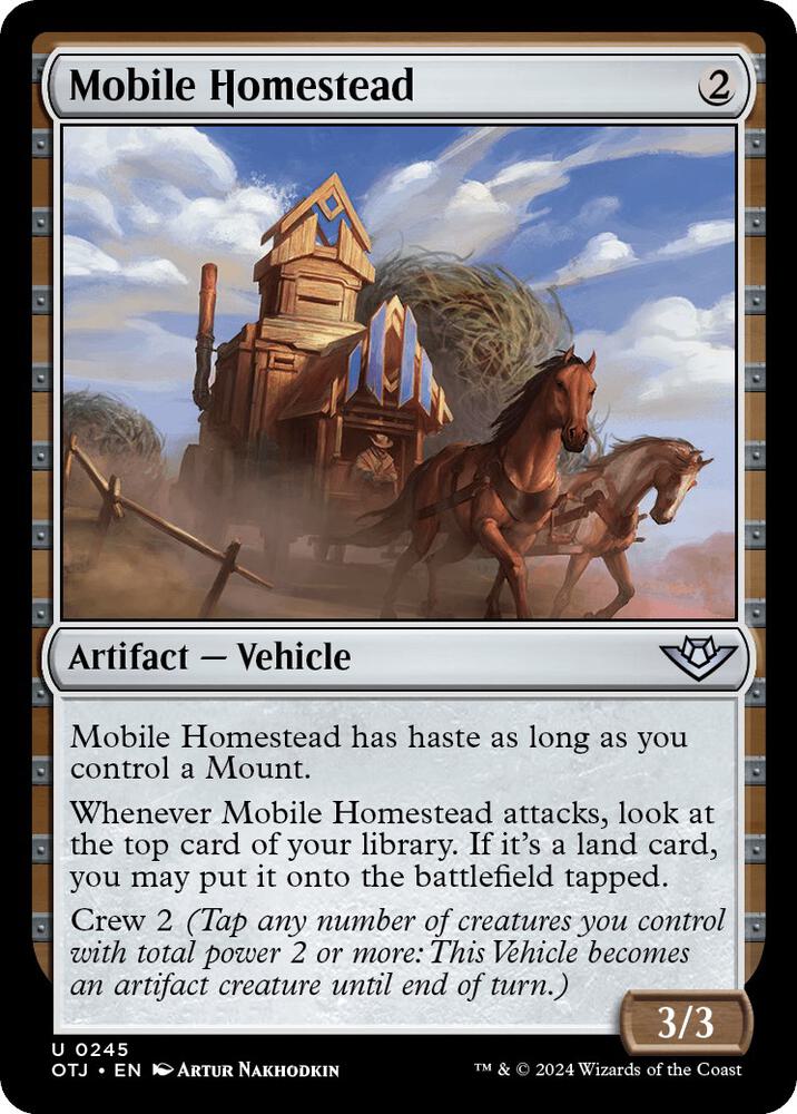 Mobile Homestead [Outlaws of Thunder Junction - 245]