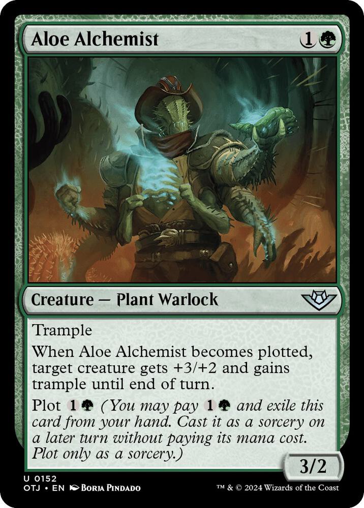 Aloe Alchemist [Outlaws of Thunder Junction - 152]