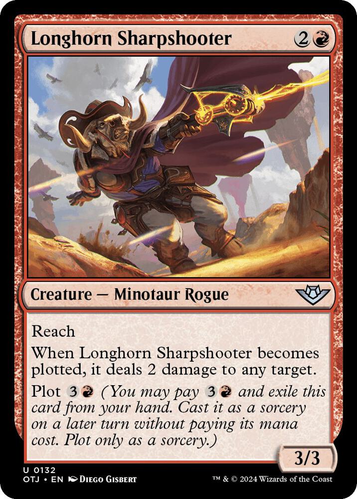 Longhorn Sharpshooter [Outlaws of Thunder Junction - 132]