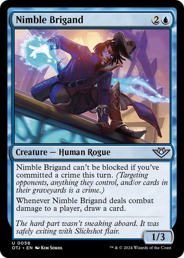 Nimble Brigand [Outlaws of Thunder Junction - 58]