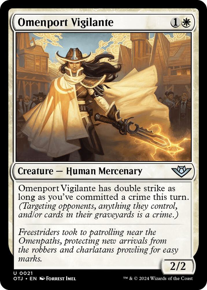 Omenport Vigilante [Outlaws of Thunder Junction - 21]