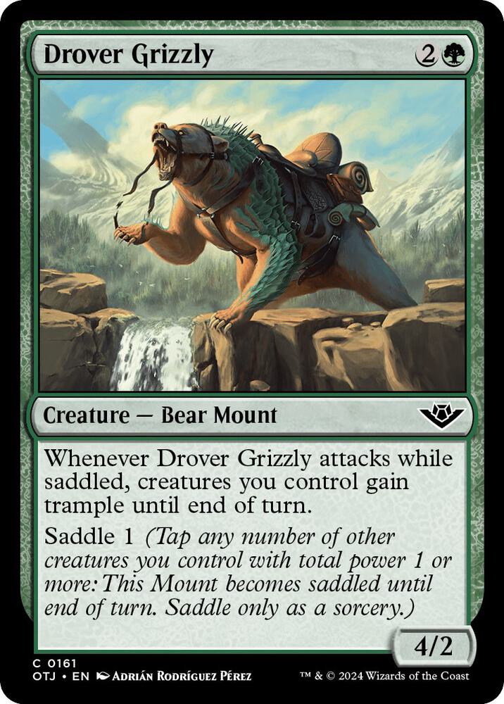 Drover Grizzly [Outlaws of Thunder Junction - 161]