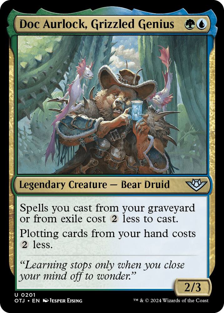 Doc Aurlock, Grizzled Genius [Outlaws of Thunder Junction - 201]