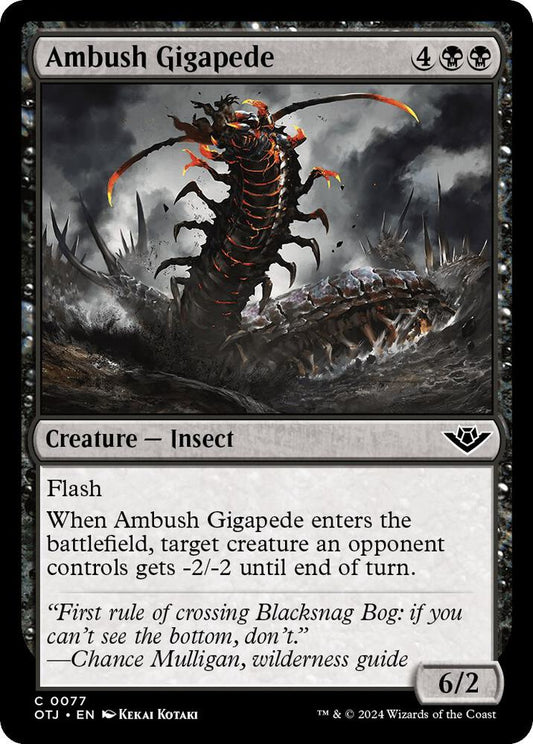 Ambush Gigapede [Outlaws of Thunder Junction - 77]