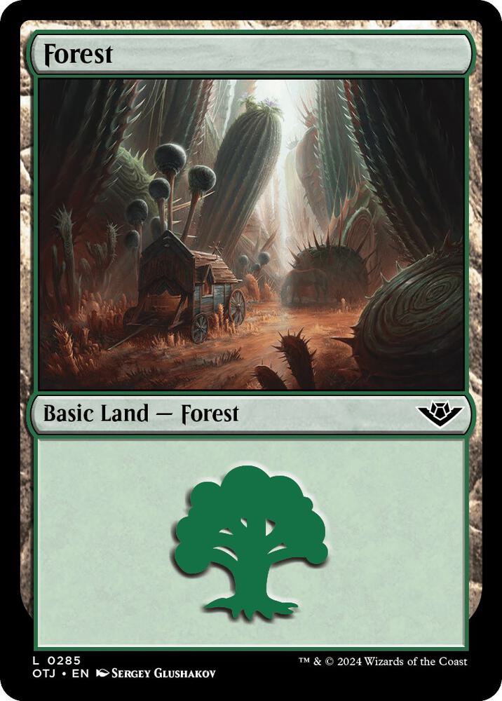 Forest (0285) [Outlaws of Thunder Junction - 285]