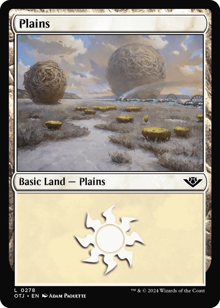 Plains (0278) [Outlaws of Thunder Junction - 278]