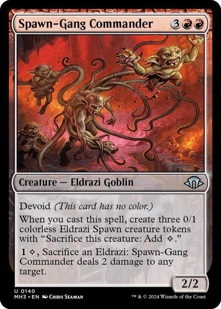 Spawn-Gang Commander [Modern Horizons 3 - 140]