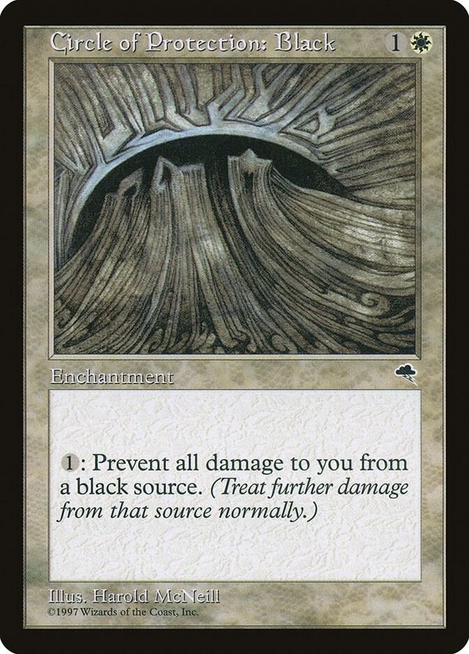Circle of Protection: Black [Tempest - 8]