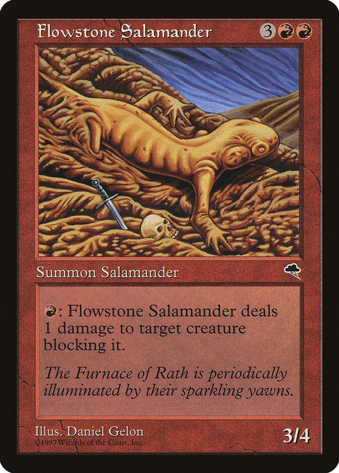 Flowstone Salamander [Tempest - 175]
