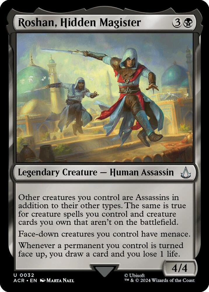 Roshan, Hidden Magister [Universes Beyond: Assassin's Creed - 32]