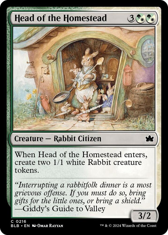 Head of the Homestead [Bloomburrow - 216]