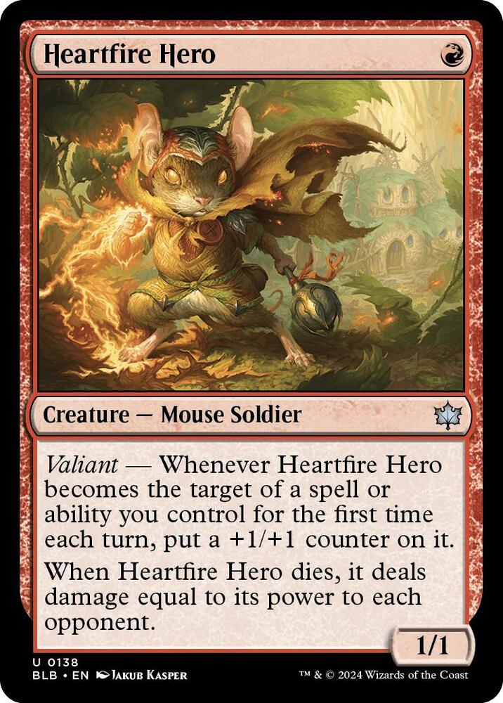 Heartfire Hero [Bloomburrow - 138]