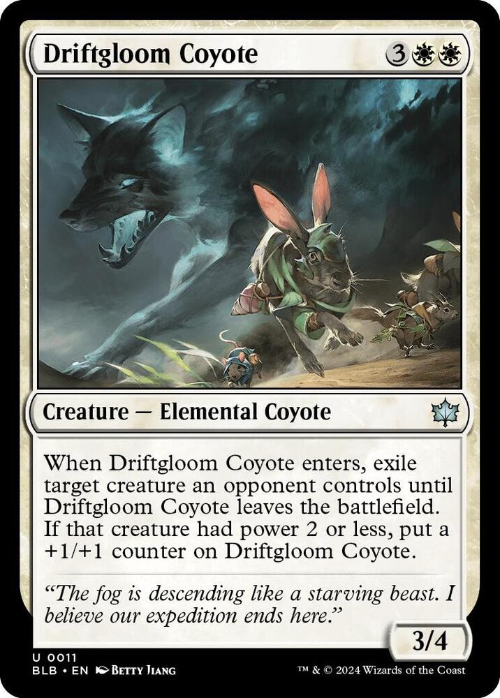 Driftgloom Coyote [Bloomburrow - 11]