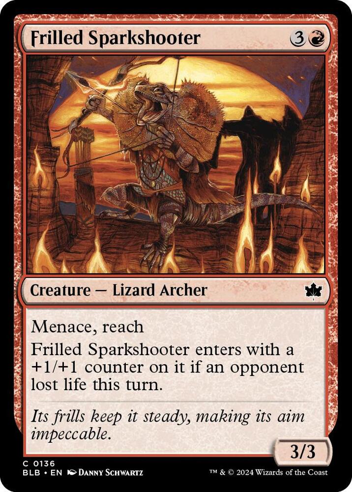 Frilled Sparkshooter [Bloomburrow - 136]