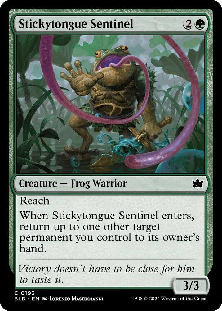 Stickytongue Sentinel [Bloomburrow - 193]